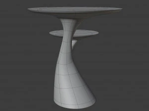 rabbit tree table 3D Model