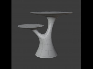 rabbit tree table Modelo 3D