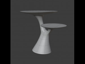 rabbit tree table Modelo 3D