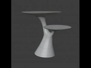 rabbit tree table 3D Model