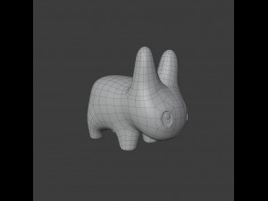 labbit figure 3D मॉडल