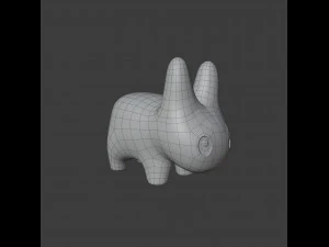 figurka labbita Model 3D