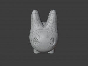 labbit figure 3D मॉडल