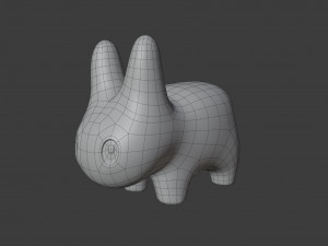 labbit figure 3D मॉडल
