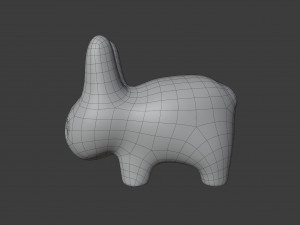labbit figure 3D मॉडल