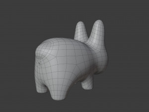 labbit figure 3D मॉडल