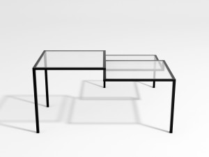 7400 mm table Modelo 3D