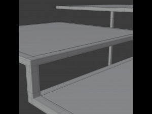 7400 mm table Modelo 3D