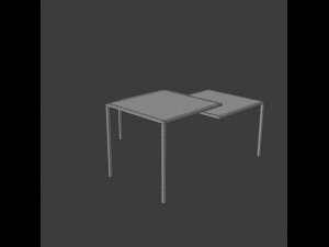 7400 mm table Modelo 3D