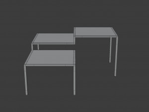 7400 mm table Modelo 3D