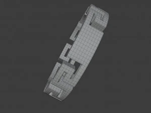anel grego Modelo 3D