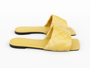bv flat sandals Modello 3D