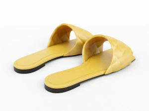 bv flat sandals 3D Model