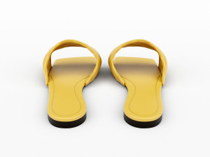 bv flat sandals Modello 3D
