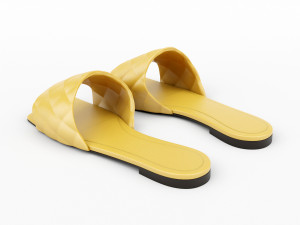 bv flat sandals Modello 3D