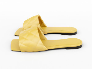 bv flat sandals Modello 3D