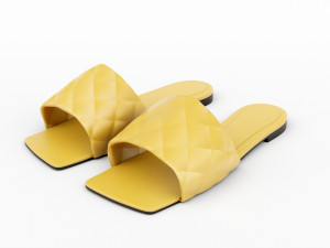 bv flat sandals Modello 3D