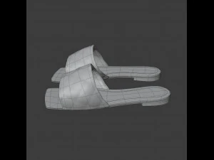 bv flat sandals 3D Model