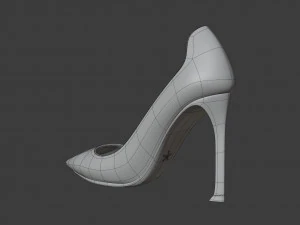 d moi pumps 3D Model