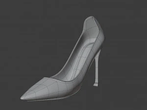 d moi pumps 3D Model
