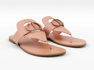 30 montaigne flat thong sandal 3Dモデル