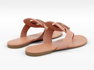 30 montaigne flat thong sandal 3D 모델