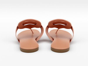 30 montaigne flat thong sandal 3D 모델