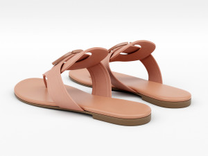 30 montaigne flat thong sandal 3D 모델