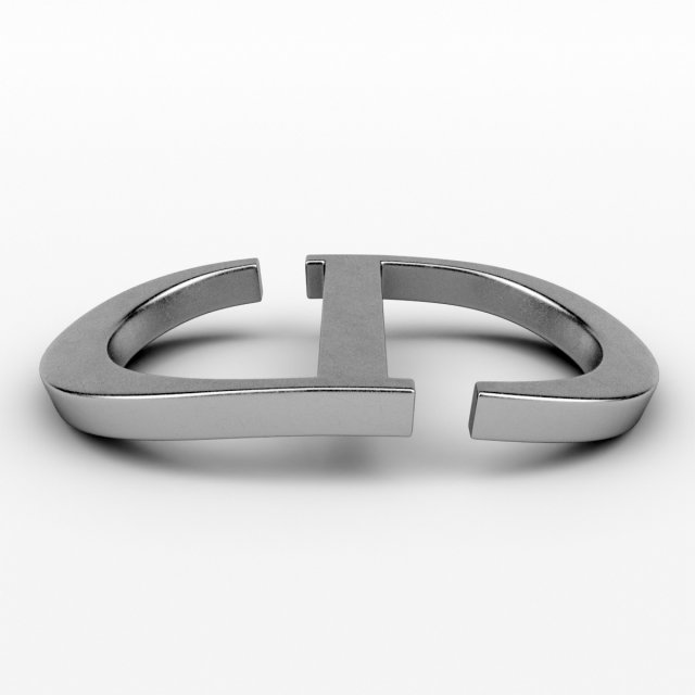 christian dior logo Modelo 3D .c4d .max .obj .3ds .fbx .stl .blend 
