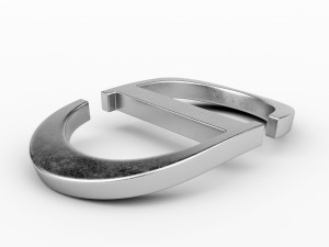 christian dior logo Modelo 3D