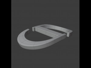 christian dior logo Modelo 3D