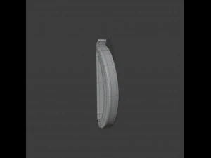 logotipo crist&atilde;o dior Modelo 3D