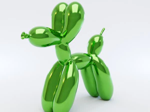 balloon dog 3D Model