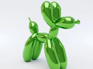 balloon dog 3D Model