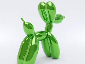 balloon dog 3D-Modell