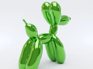 balloon dog 3D Model