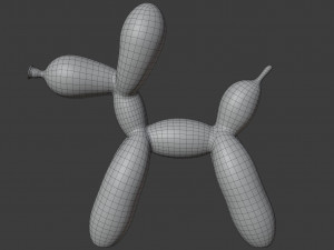 balloon dog 3D-Modell