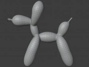 balloon dog 3D Model