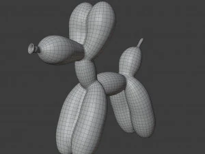 balloon dog 3D Model