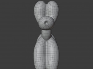 balloon dog 3D-Modell