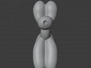 balloon dog 3D Model