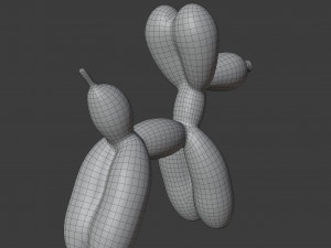 balloon dog 3D-Modell