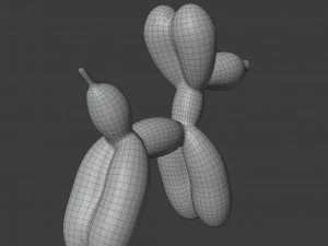 balloon dog 3D Model