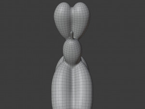 balloon dog 3D-Modell