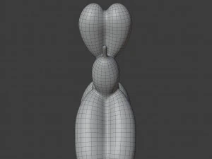 balloon dog 3D Model