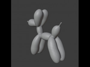 balloon dog 3D-Modell