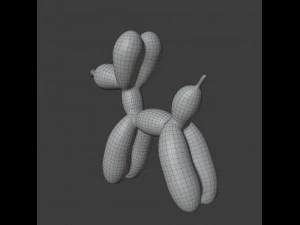 balloon dog 3D Model