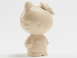 hello kitty figure 3D Model
