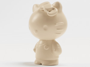 hello kitty figure 3D Model