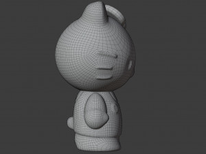 hello kitty figure 3D Model